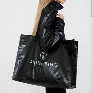 Anine Bing Dawson Sport Tote (Black)